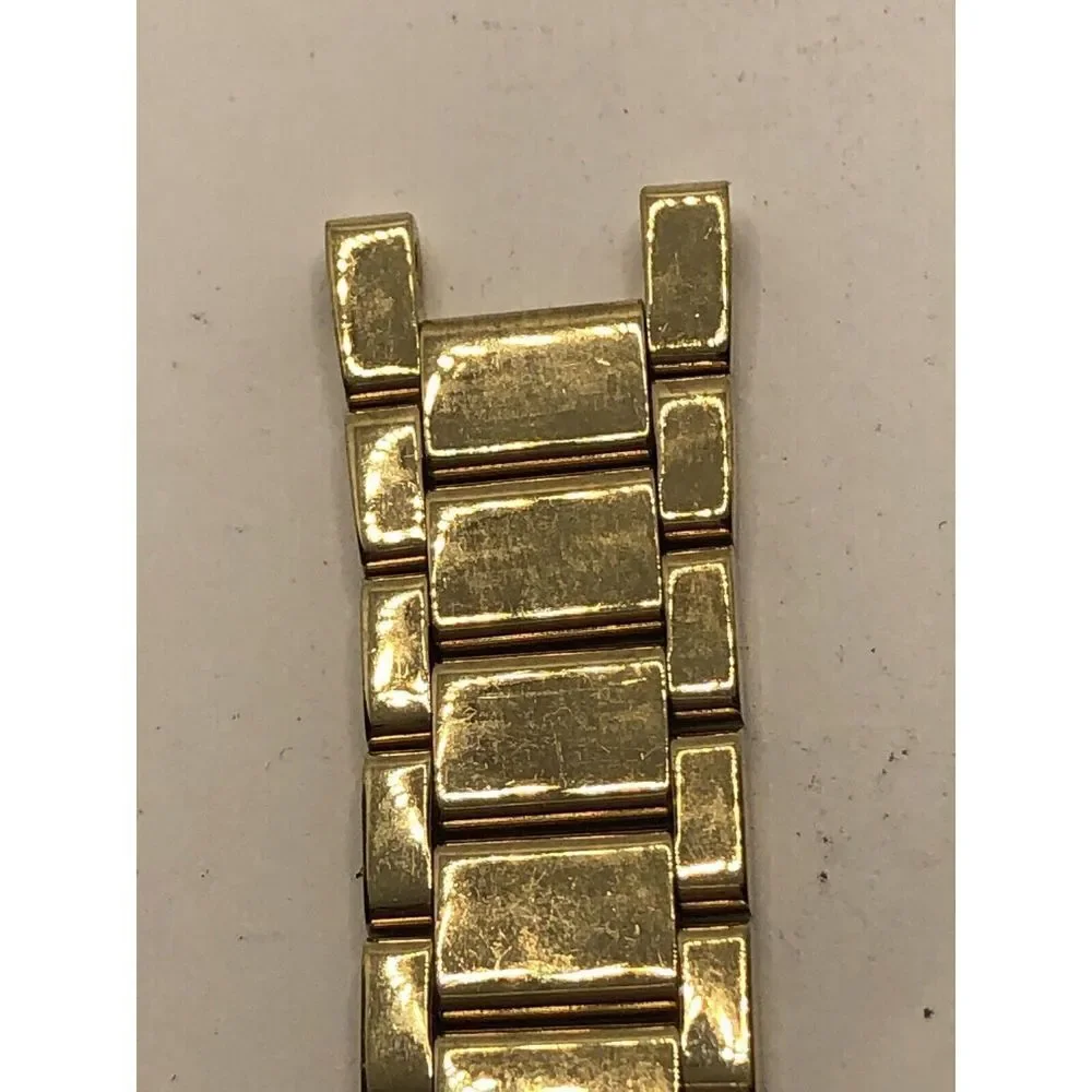 Michael Kors Watch Parts Half Band Links Gold With Clasp 16mm GY34